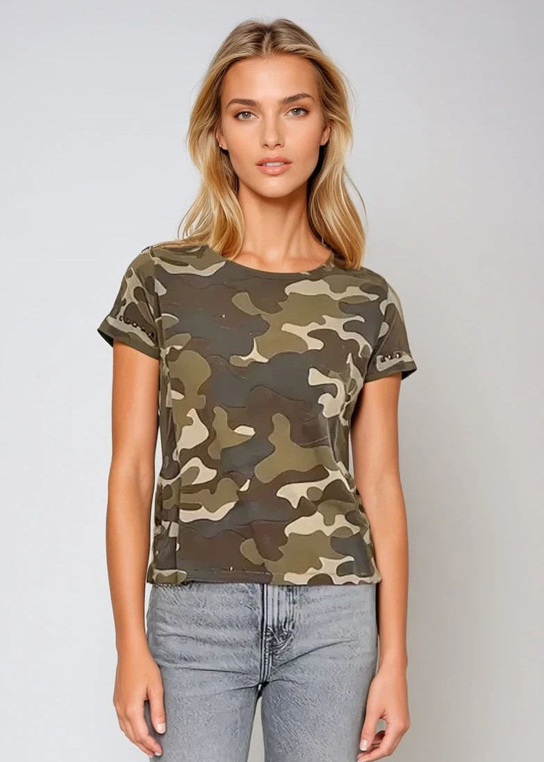 CHRLDR Camo Stud T-shirt Perfect Tee