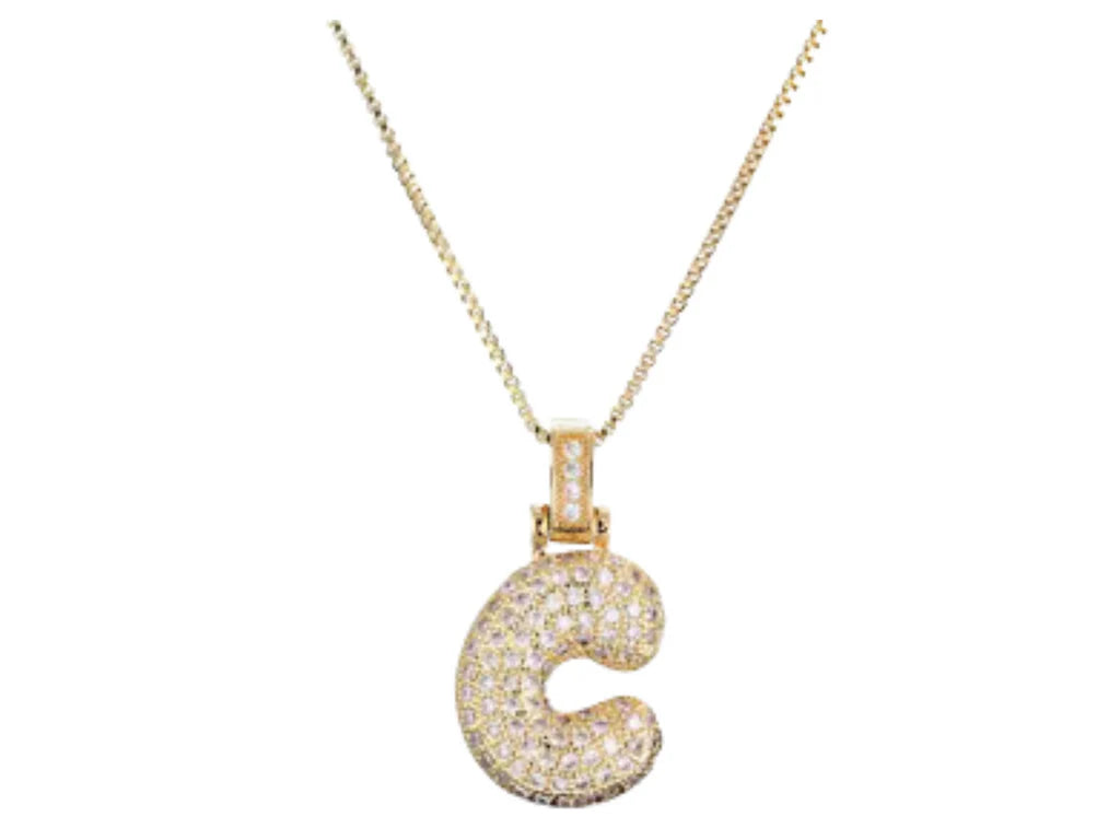 LIVIE Bubble Letter Charm