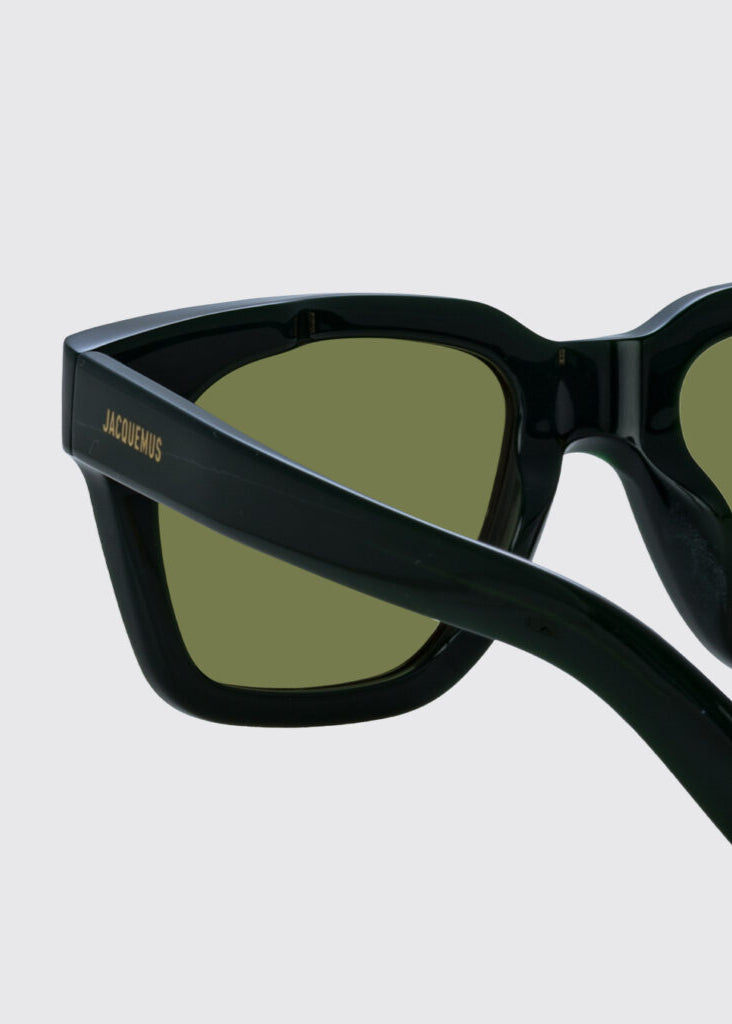 Jacquemus Carino Matt Dark Green