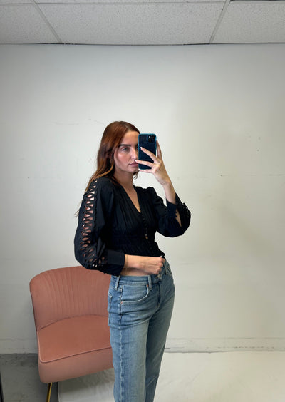 Deluc Botticelli Blouse - Black