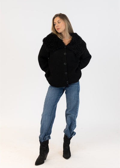 Lyla & Luxe Dakota Coat Black