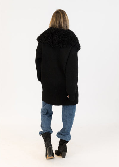 Lyla & Luxe Dakota Coat Black