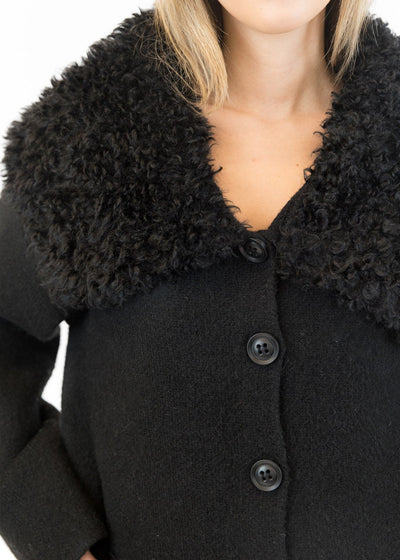 Lyla & Luxe Dakota Coat Black