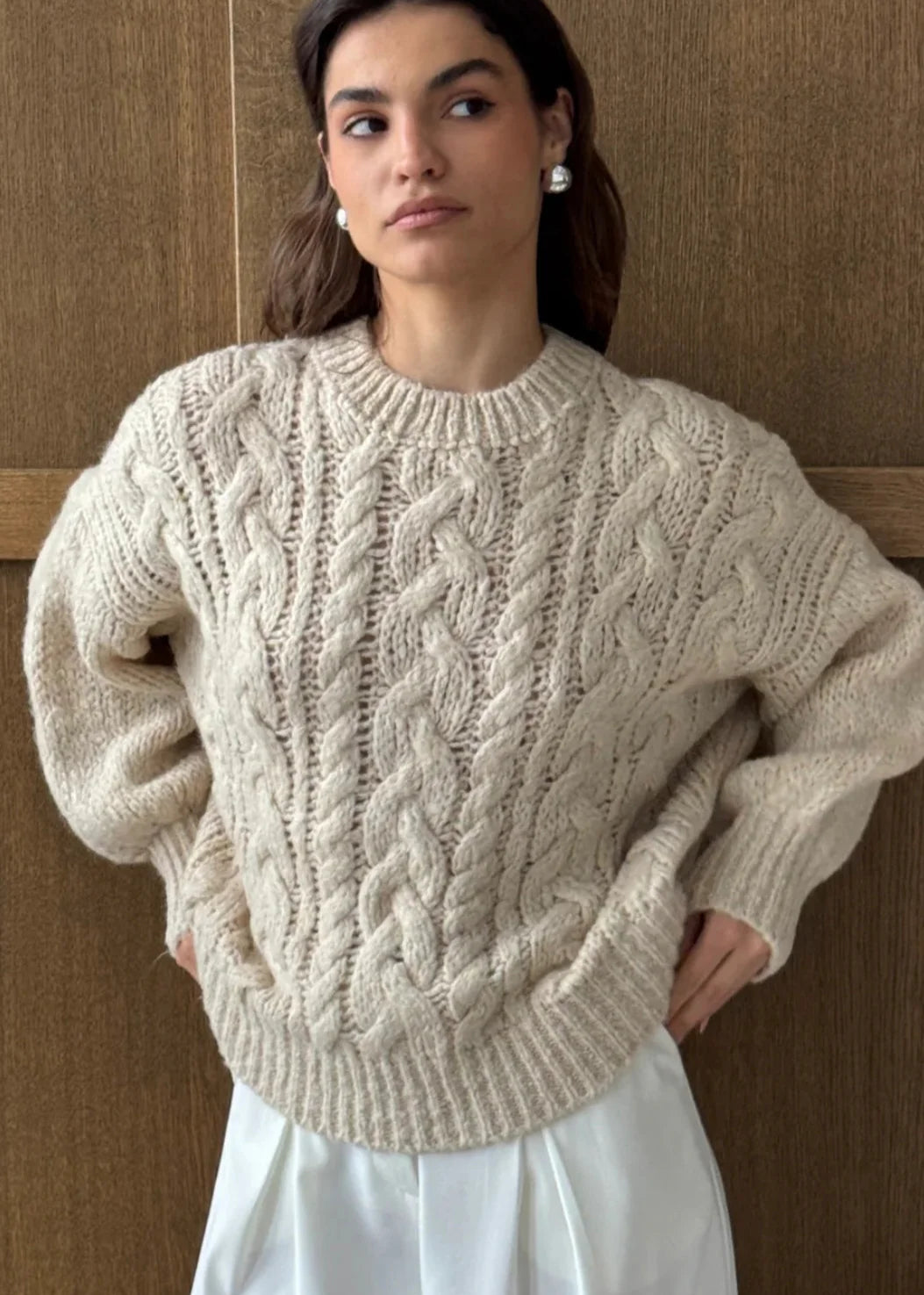 Charli Mara Sweater Ivory