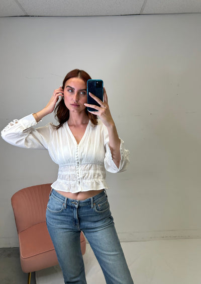 Deluc Botticelli Blouse - Off White