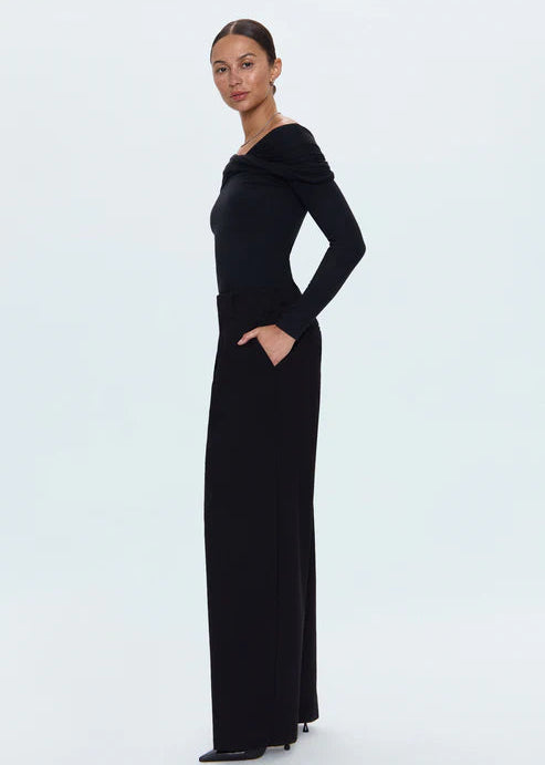 Pistola Eden Pleated Ponte Trouser