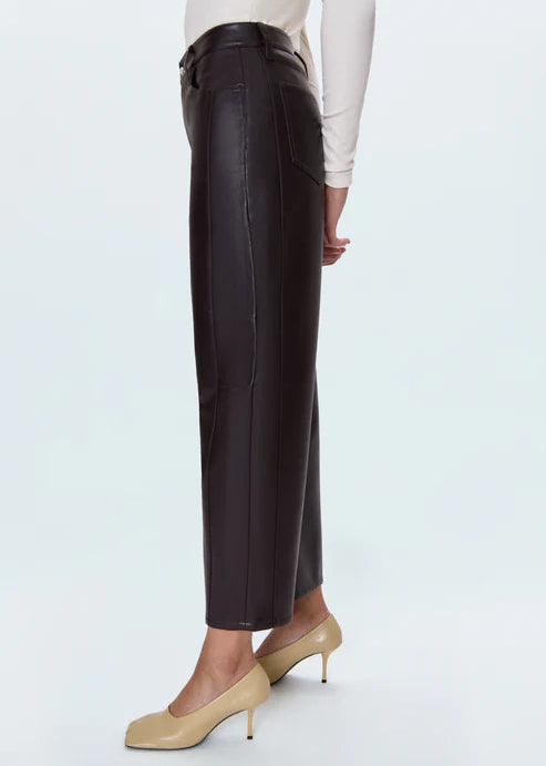 Pistola Eli High Rise Arched Leg Pant French Roast