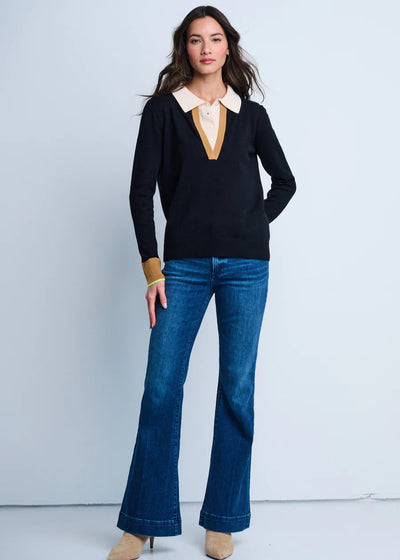 Lisa Todd Double Down Sweater Black