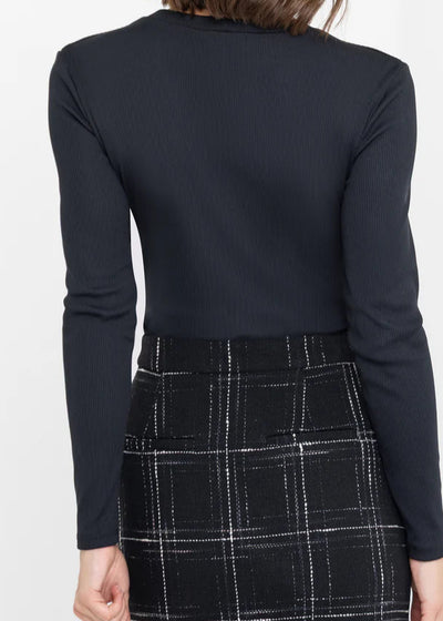 Generation Love Patton Rib Top Black