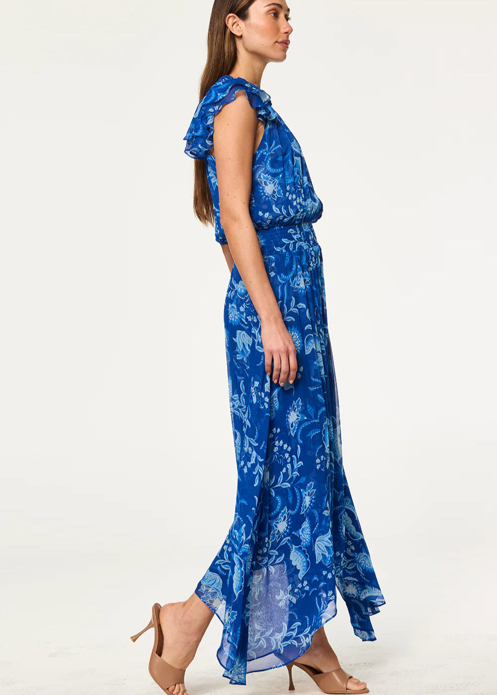 Misa Mariposa Dress Fiji Blue