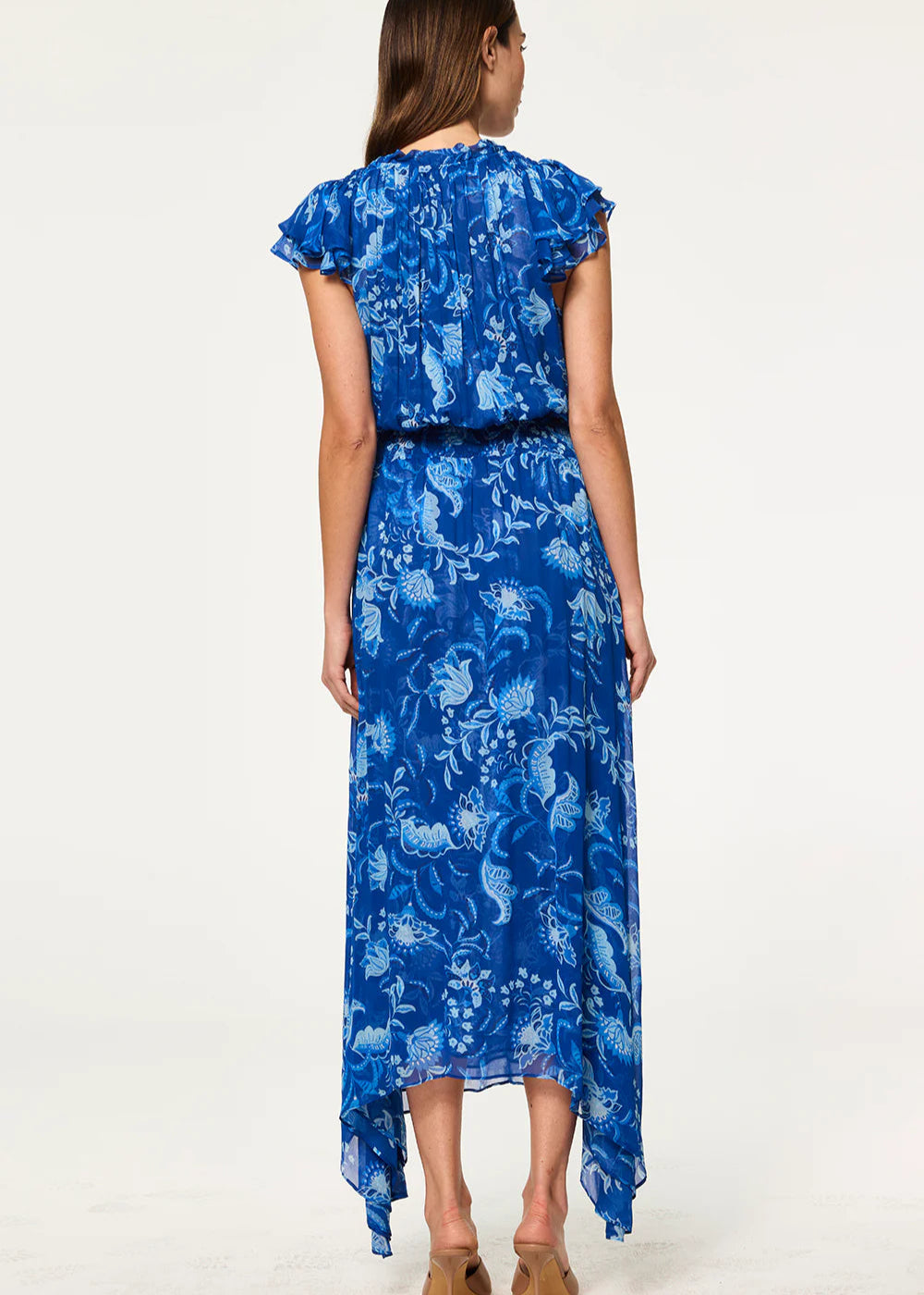Misa Mariposa Dress Fiji Blue