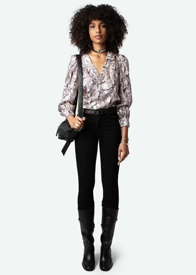 Zadig & Voltaire Telia Wild Chaines Leo Blouse