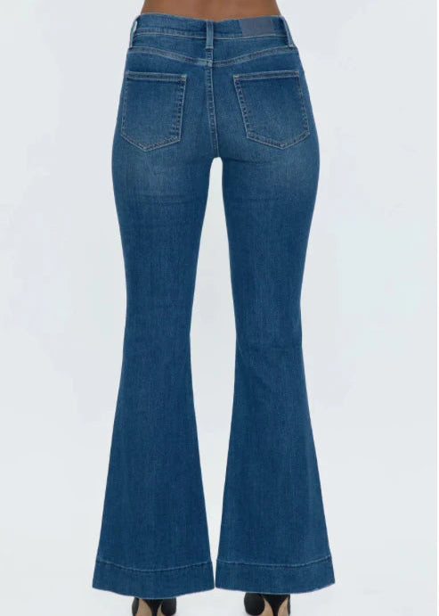 Pistola Kinsley Mid Rise Ultra Flare Pant Avenue