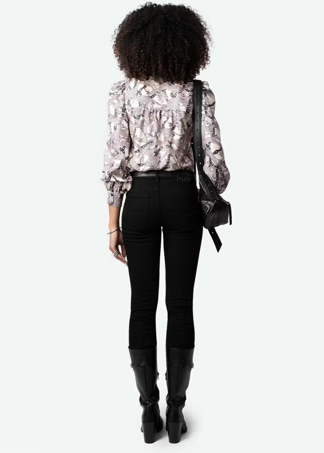 Zadig & Voltaire Telia Wild Chaines Leo Blouse