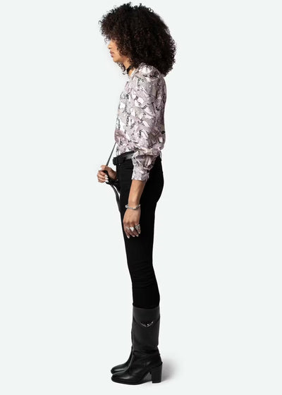 Zadig & Voltaire Telia Wild Chaines Leo Blouse