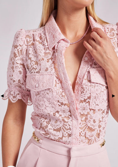 Generation Love Mina Lace Shirt -Ballet Slipper