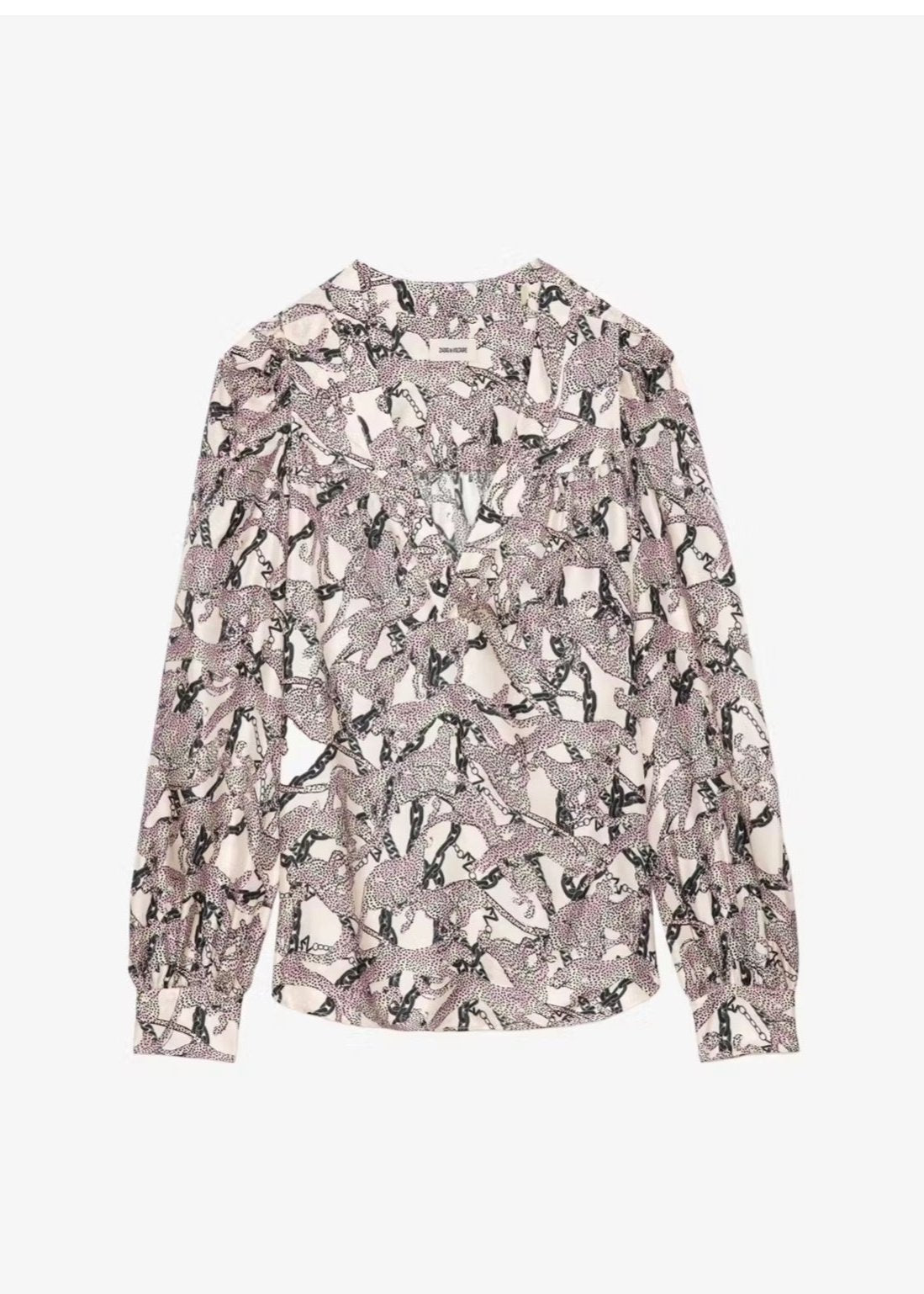 Zadig & Voltaire Telia Wild Chaines Leo Blouse