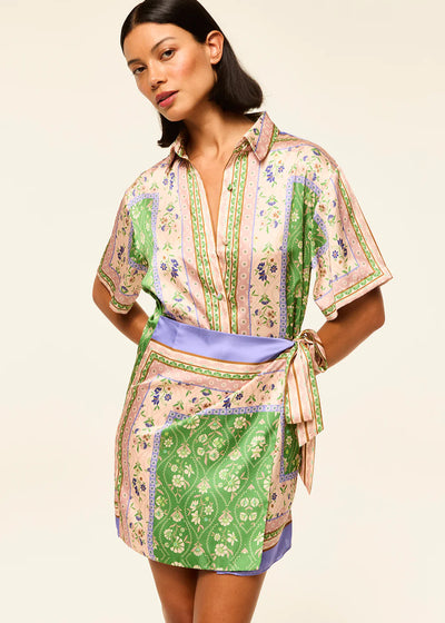 Misa Kezia Dress Matcha Love