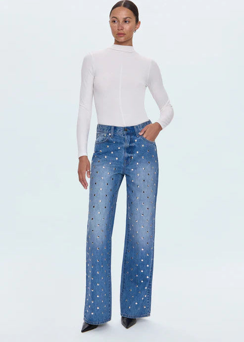 Pistola Hendrix High Rise Baggy Pant Charmed