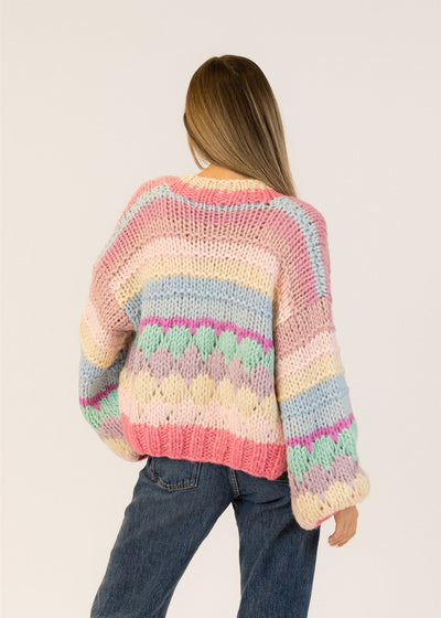 Lyla & Luxe Multi Colour Cardi