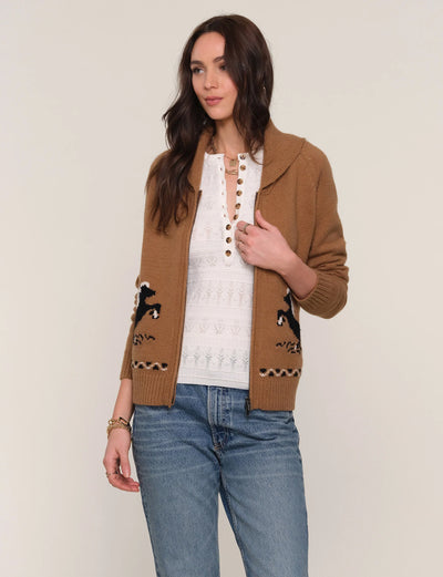 Heartloom Grant Cardi Camel