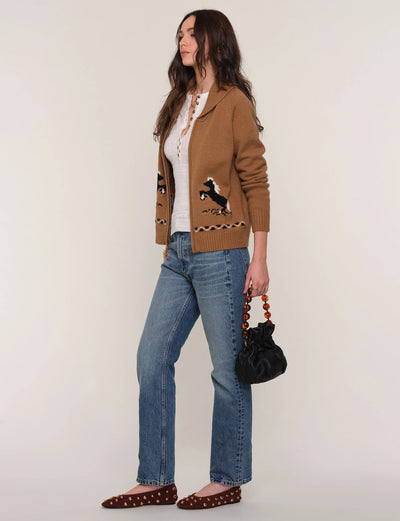 Heartloom Grant Cardi Camel