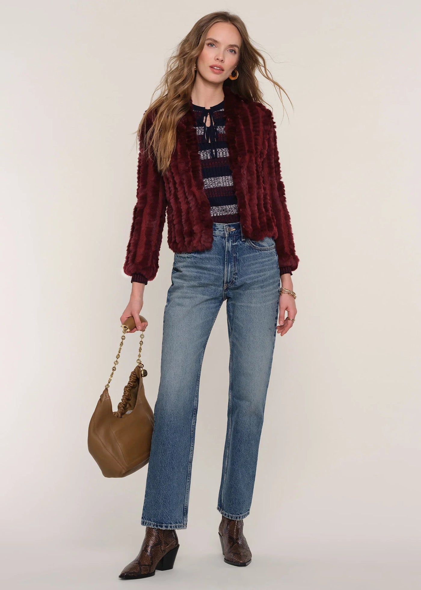 Heartloom Rosa Jacket Wine