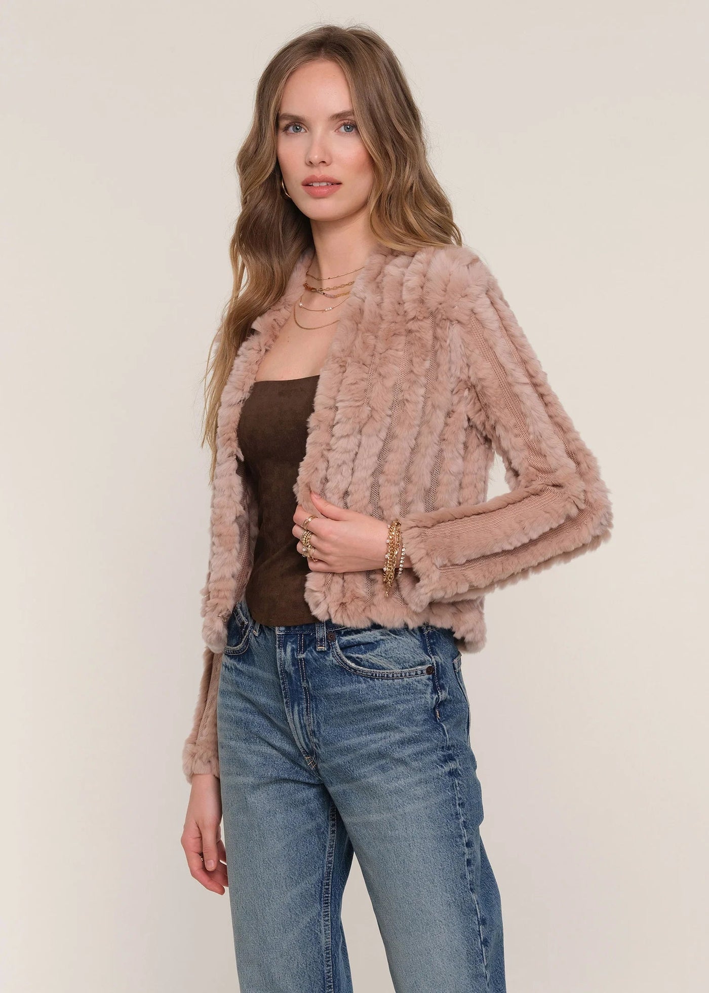 Heartloom Rosa Jacket Biscuit