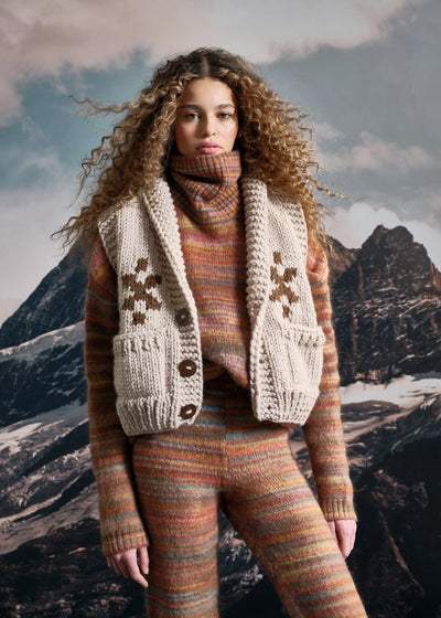 Gogo Heritage Vest Biscuit Earth