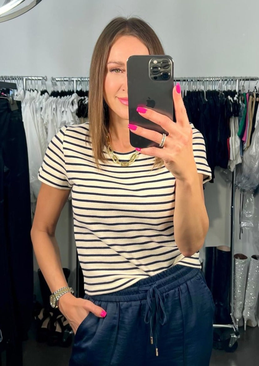 Splendid Whitney Striped Tee