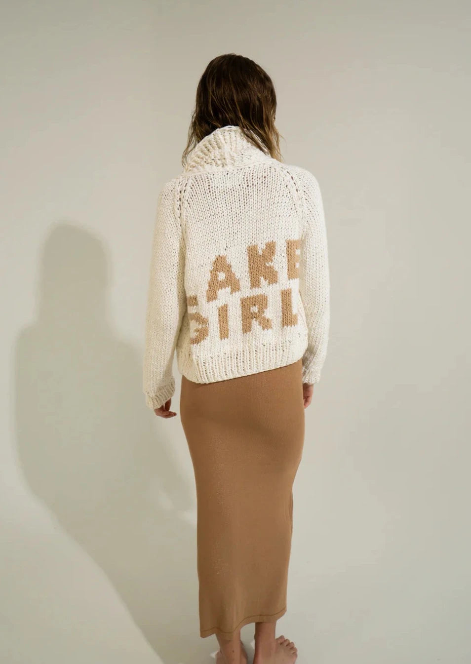 GOGO Short Cotton Lake Girl Cardi - Cloud