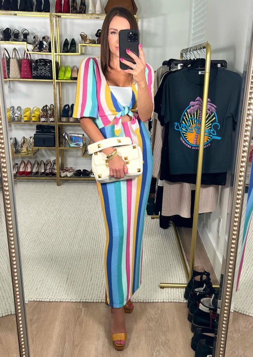Z Supply Cabteiman Prism Skirt Cabana Teal