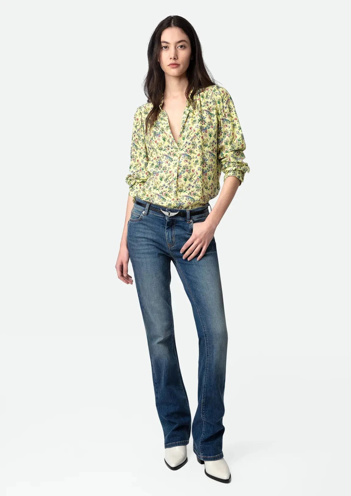 Zadig & Voltaire Small Garden Blouse - Yellow