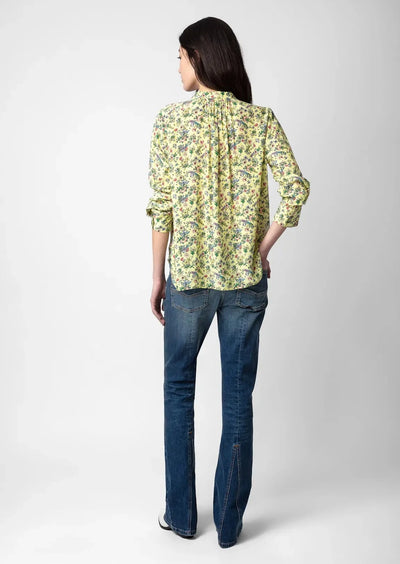 Zadig & Voltaire Small Garden Blouse - Yellow