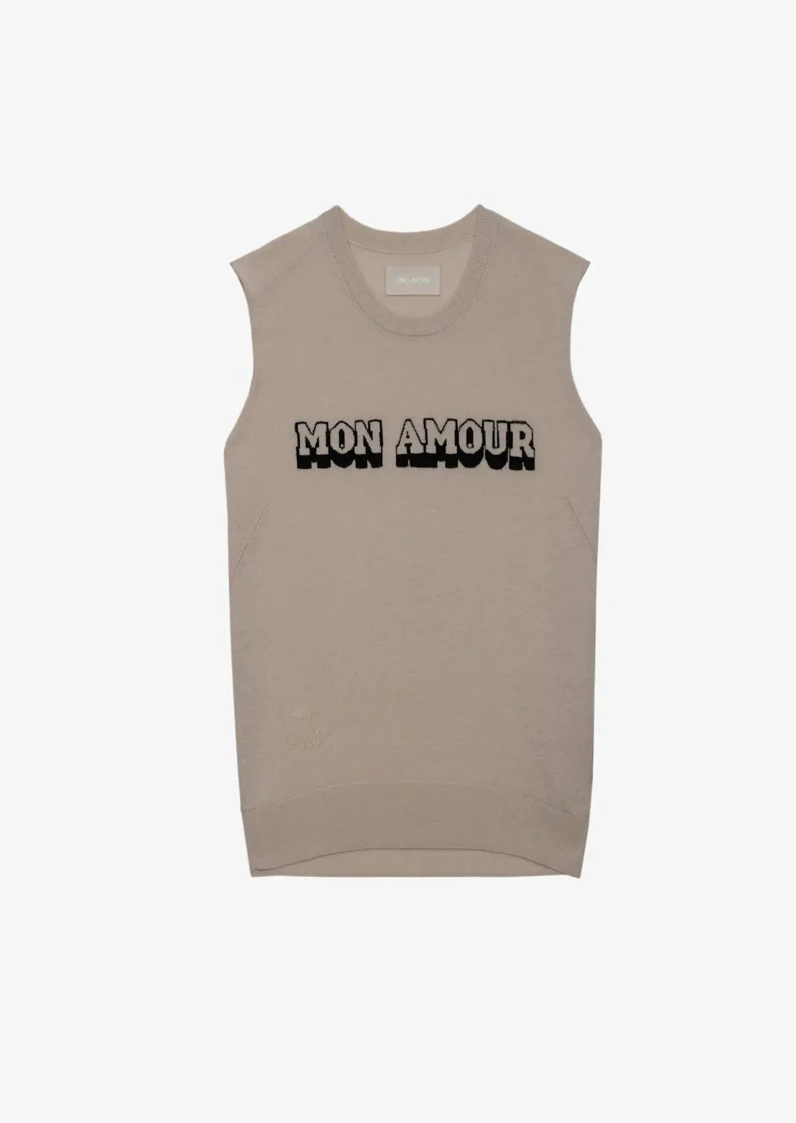 Zadig & Voltaire Linen Mon Amour Tank - Petale