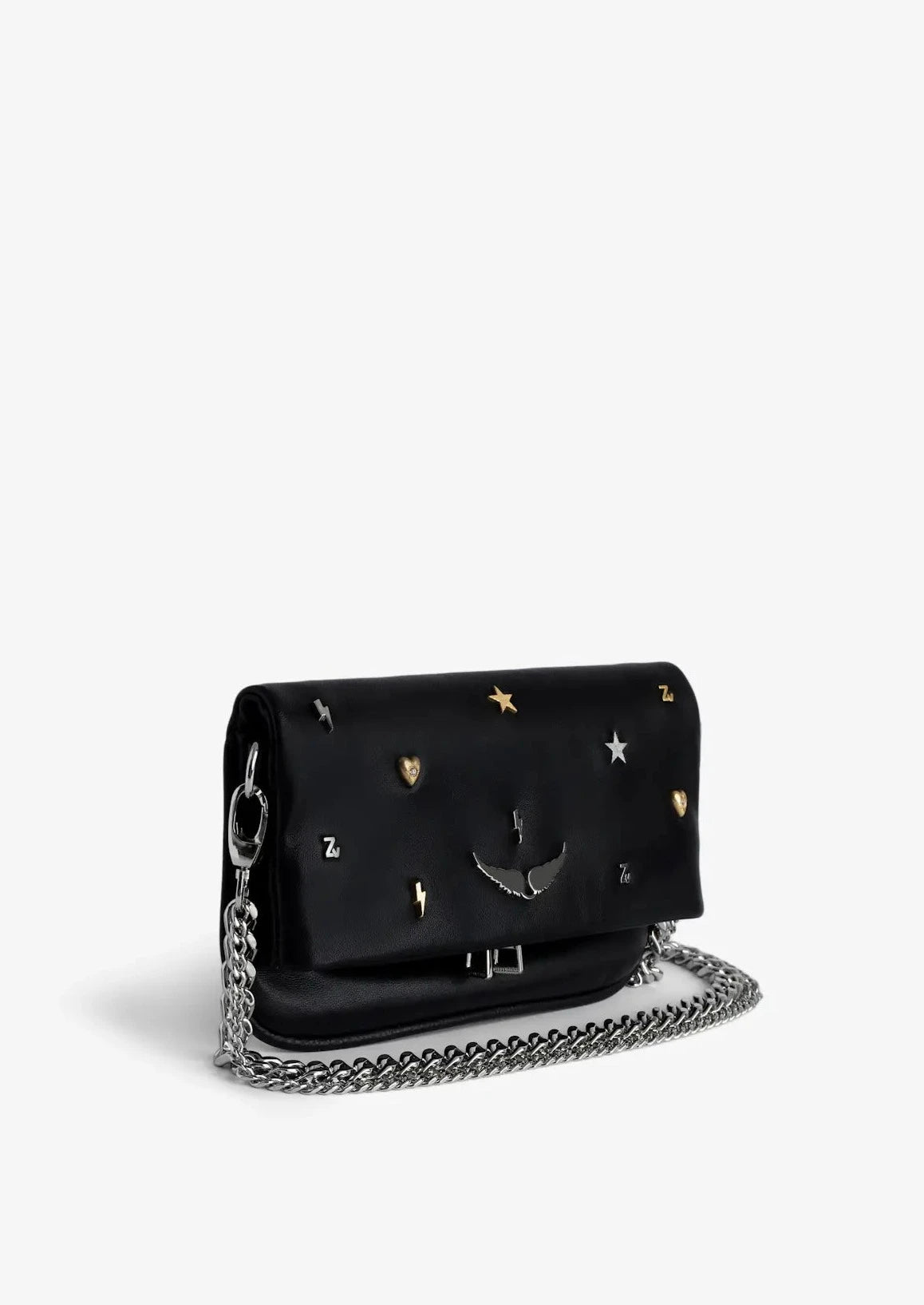 Zadig & Voltaire Rock Nano Lucky Charms Purse