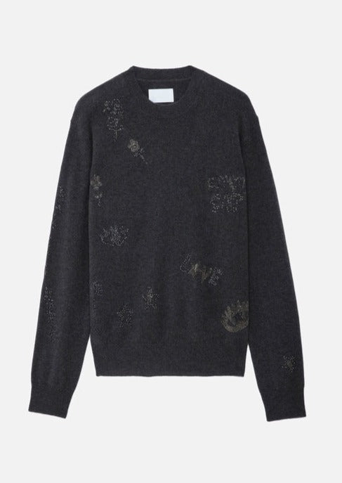 Zadig & Voltaire Pravis Strass Sweater - Khaki