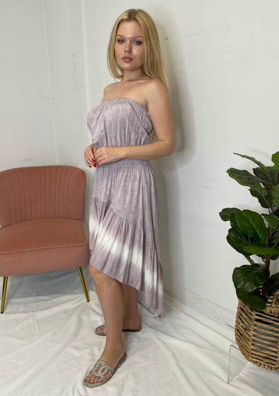 Ocean Drive Dusty Lavender Strapless Dress