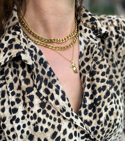 Rachel Nathan Perfect Curb 2.3 Chain Necklace