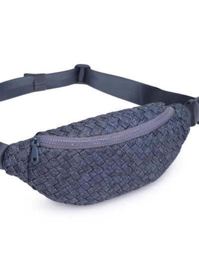 Sol & Selene Aim High Belt Bag Dark Denim