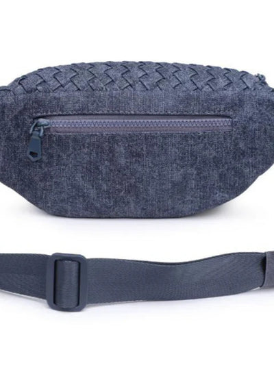 Sol & Selene Aim High Belt Bag Dark Denim
