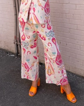 The Pink Door Wide Leg Pants
