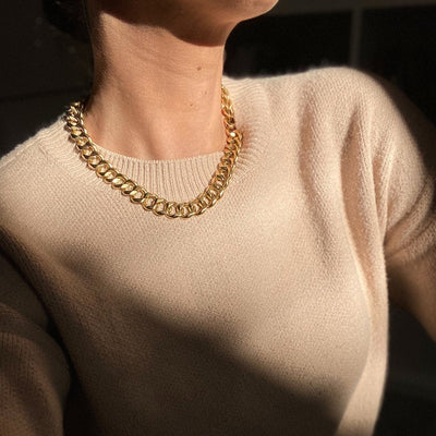 Rachel Nathan Perfect Curb Classic Chain Necklace
