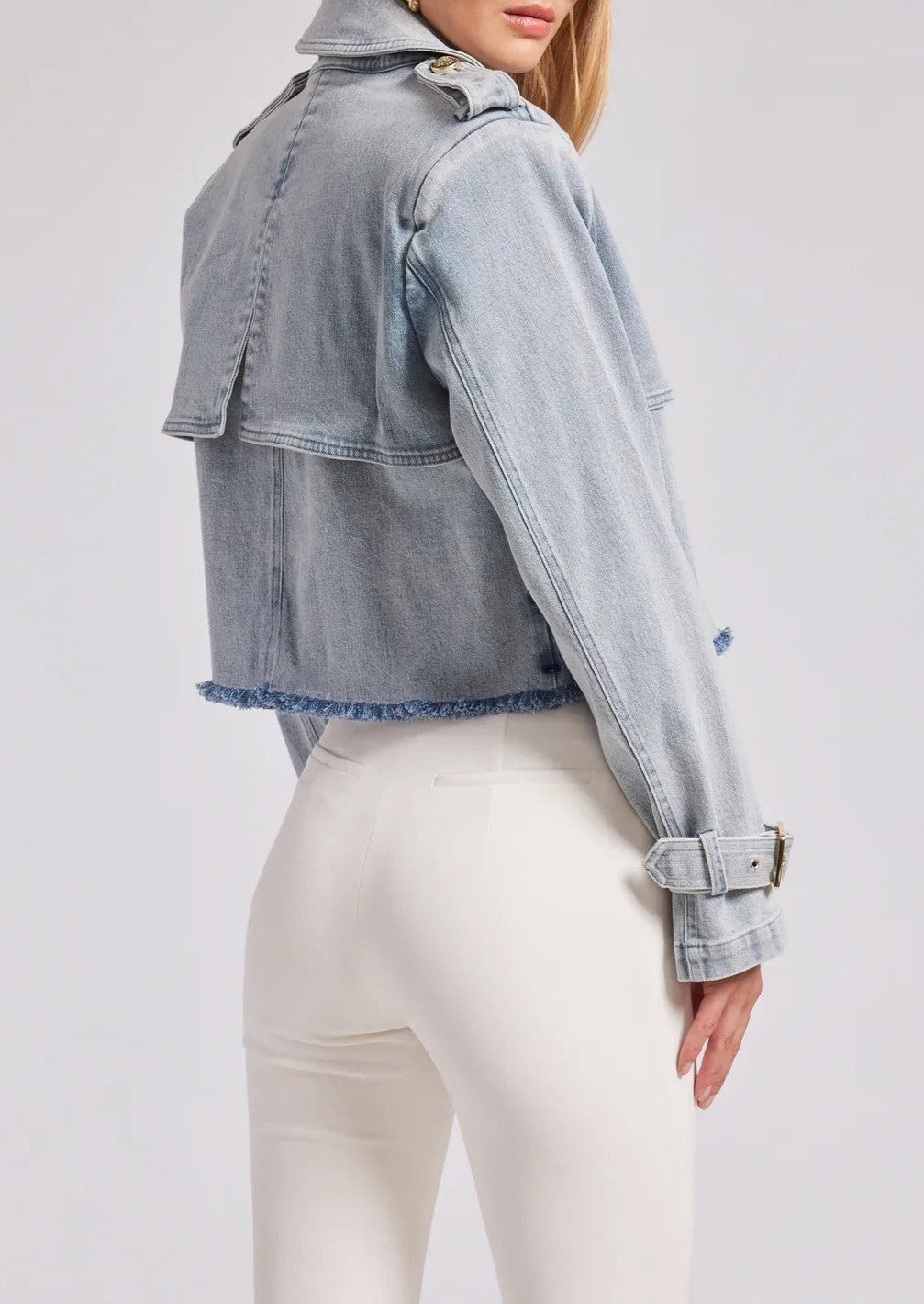 Generation Love Camila Denim Trench Coat