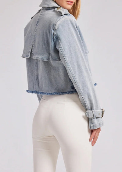 Generation Love Camila Denim Trench Coat