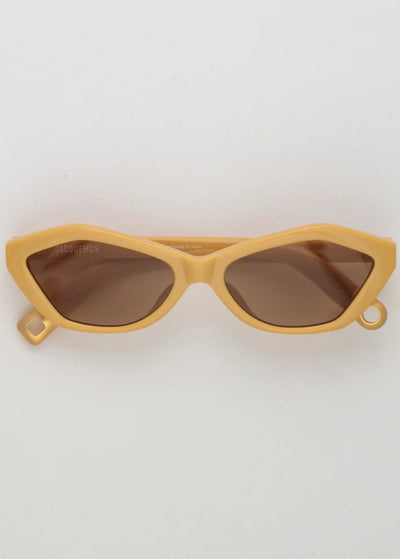 Jacquemus Bambino Sunglasses Banana/Matte Gold