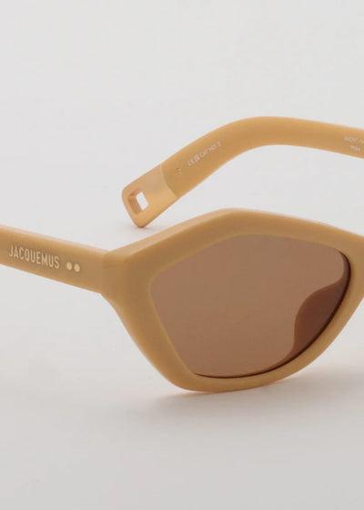 Jacquemus Bambino Sunglasses Banana/Matte Gold