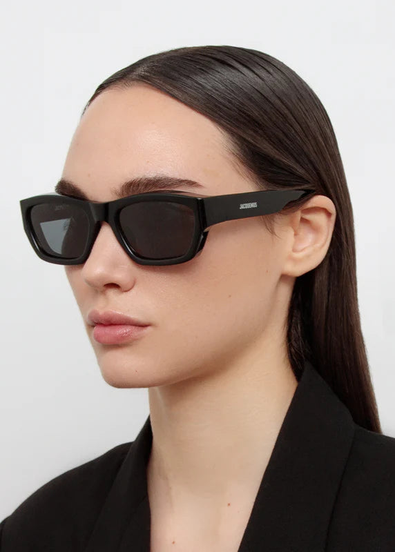 Jacquemus Meridiano Sunglasses Black/Silver