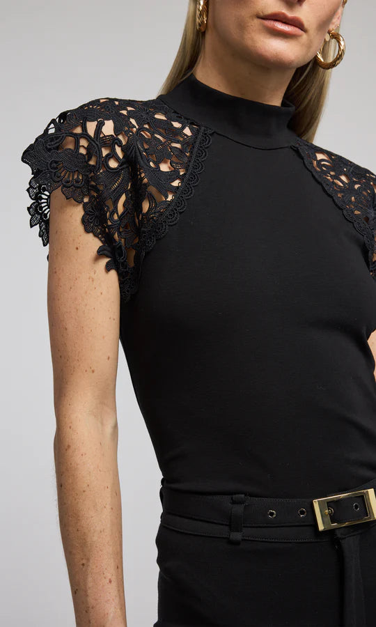 Generation Love Michelle Lace Combo Top