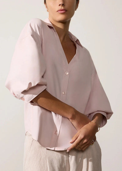 Brochu Walker Kate Shirt - Rose Quartz